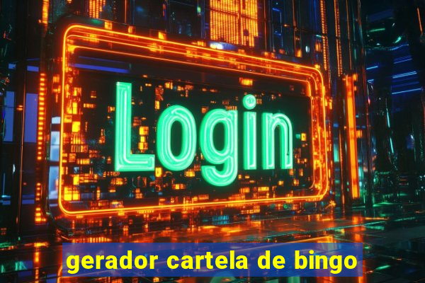 gerador cartela de bingo